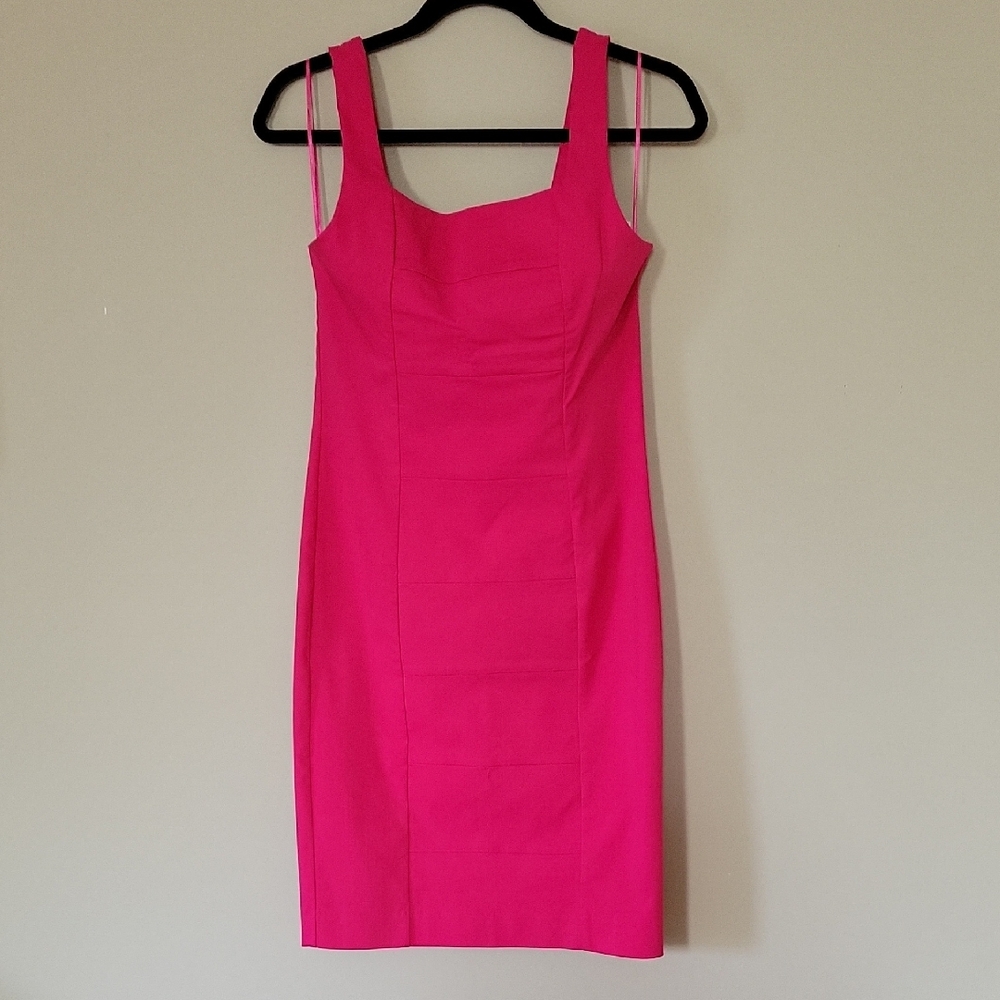 Ricki's Elegant Hot Pink BodyCon Style Dress - Picture 4 of 13